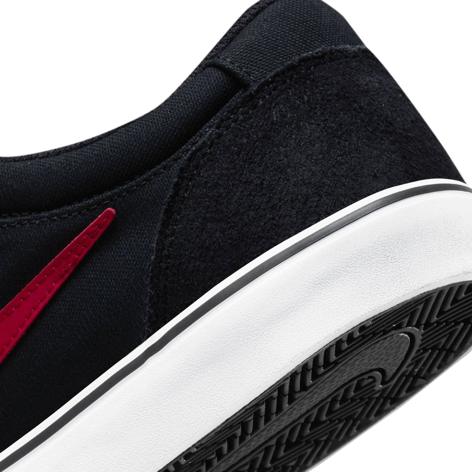 Nike SB Chron 2 Skate Shoes - Black/University Red-Black-White