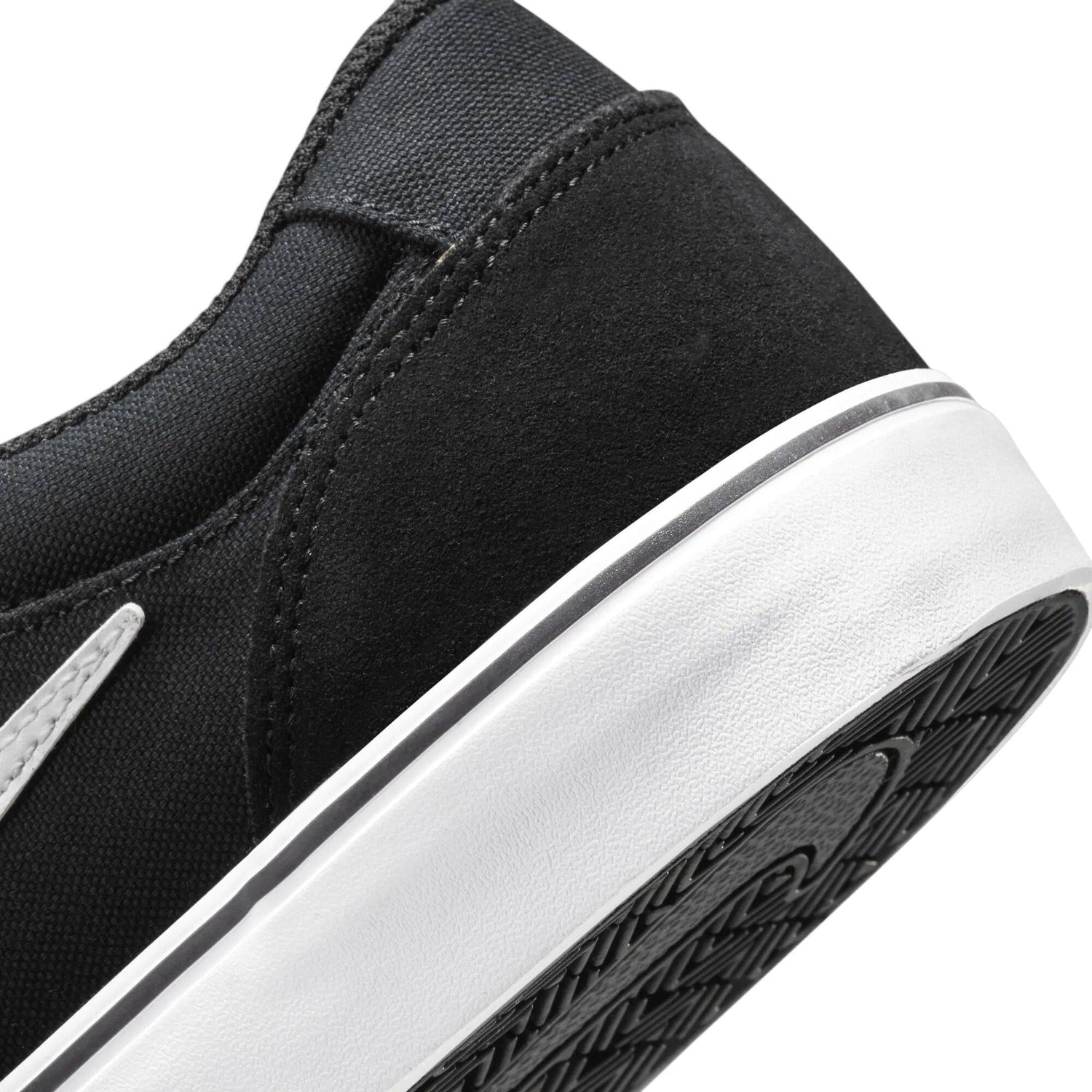 Nike SB Chron 2 Skate Shoes - Black/White-Black