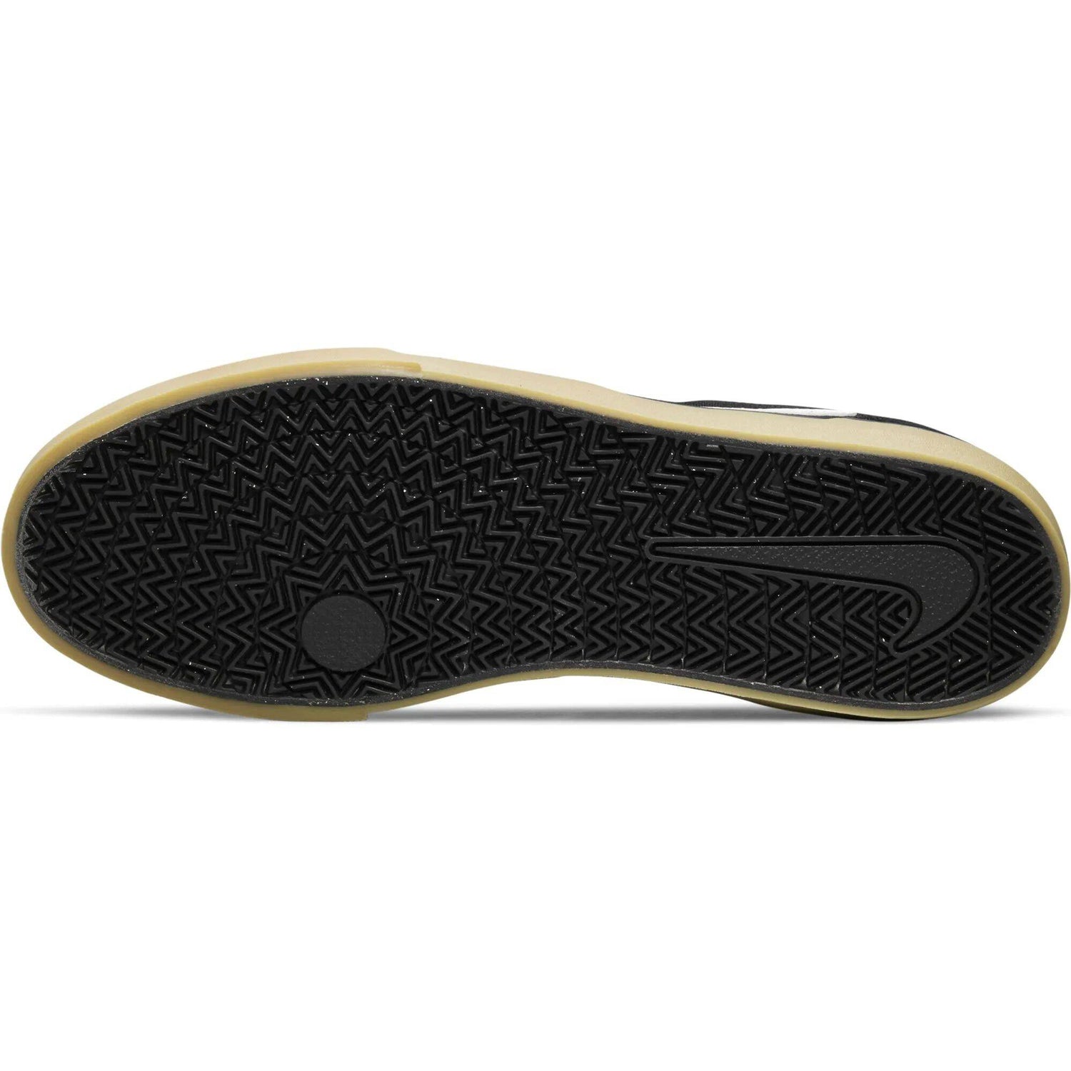 Nike SB Chron 2 Skate Shoes - Black/White-Black-Gum Light Brown