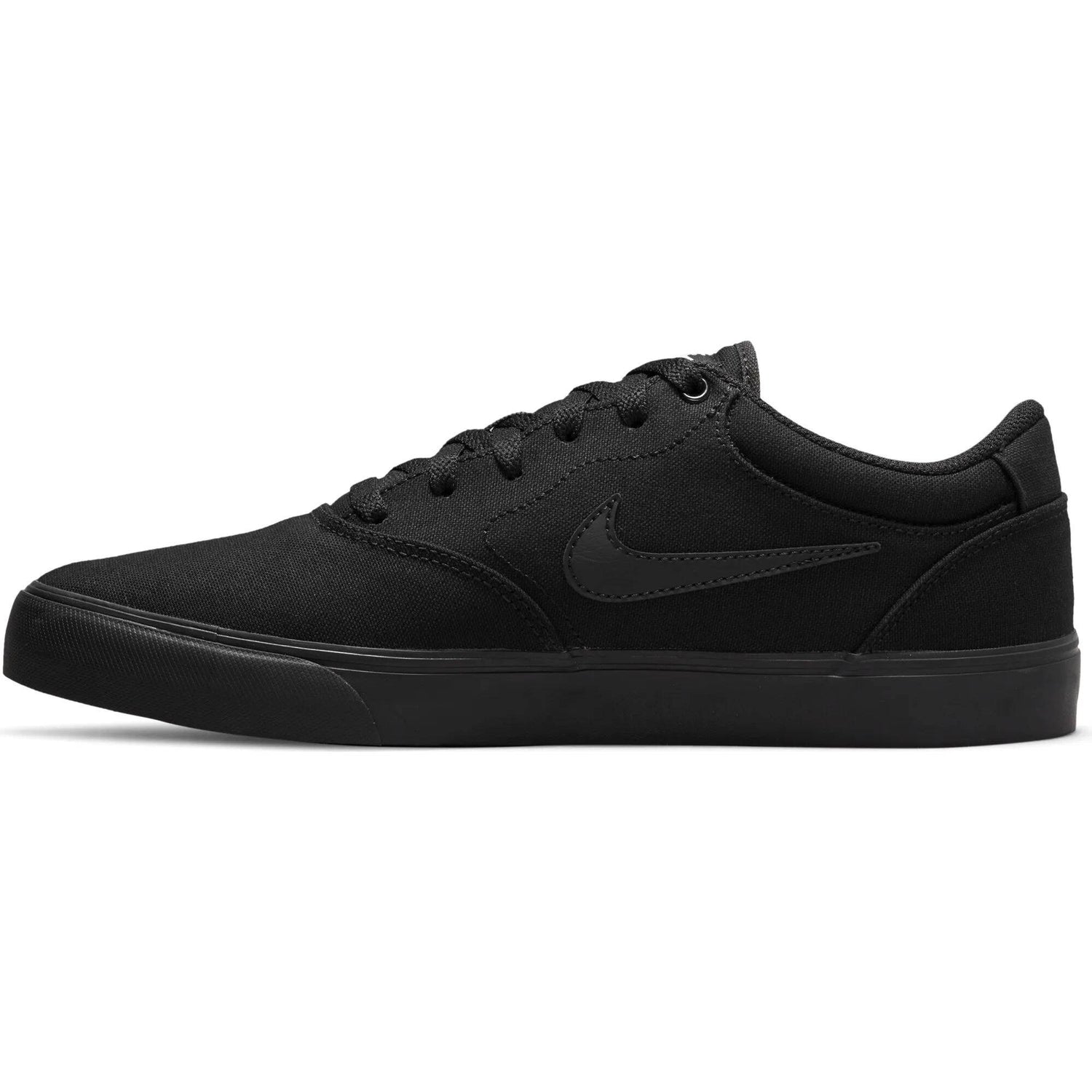 Nike SB Chron 2 Canvas Skate Shoes - Black/Black-Black