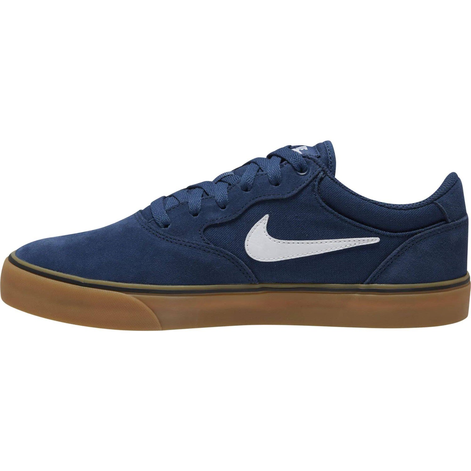 Nike SB Chron 2 Skate Shoes - Navy/White-Navy-Gum Light Brown