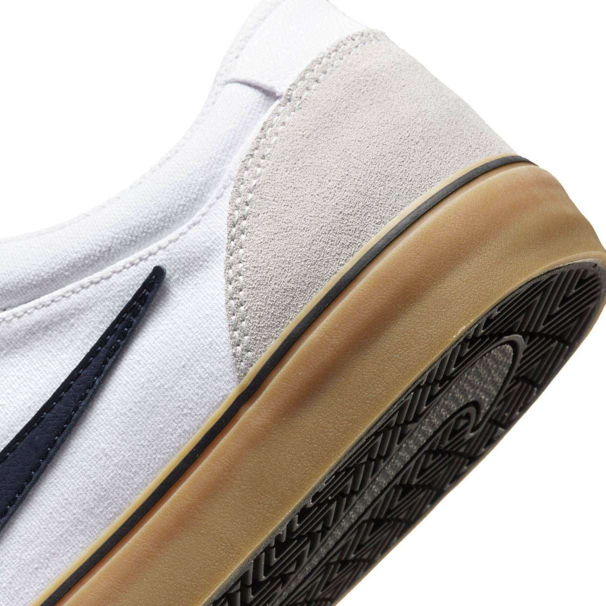 Nike SB Chron 2 Skate Shoes - White/Obsidian-White-Gum Light Brown