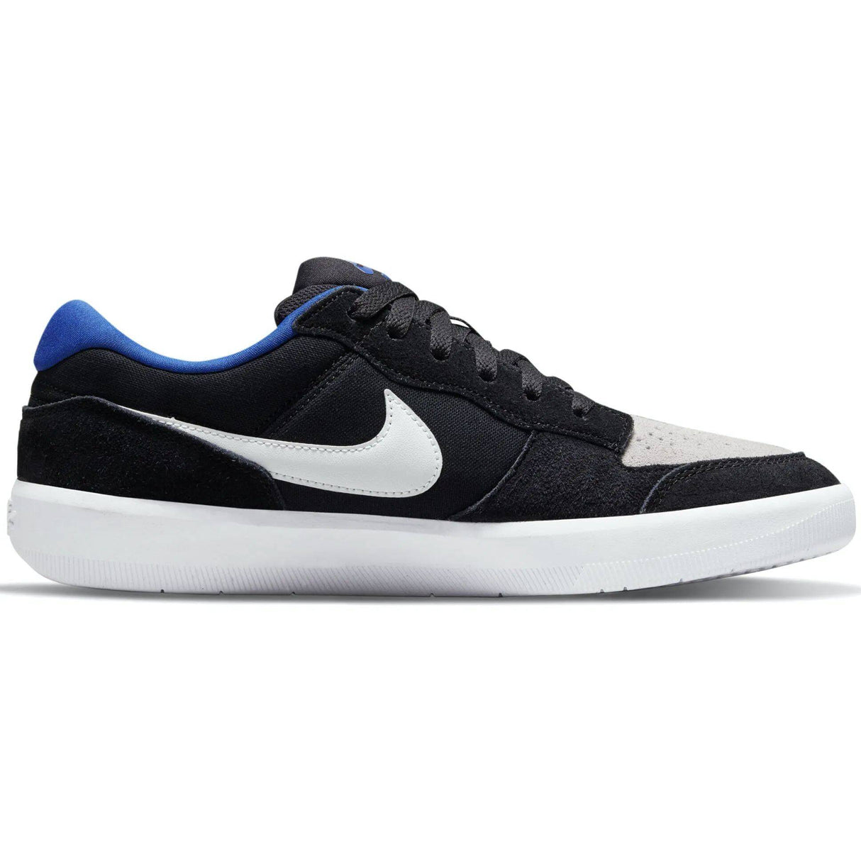 Nike SB Force 58 Skate Shoes - Black/Photon Dust-Sport Royal