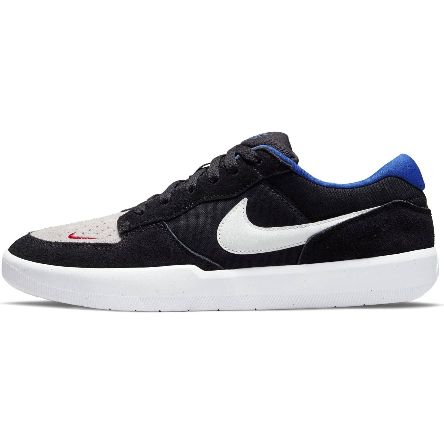 Nike SB Force 58 Skate Shoes - Black/Photon Dust-Sport Royal