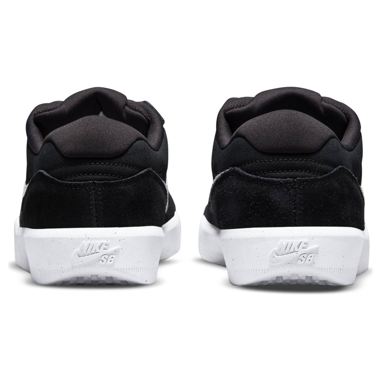 Nike SB Force 58 Skate Shoes - Black/White-Black