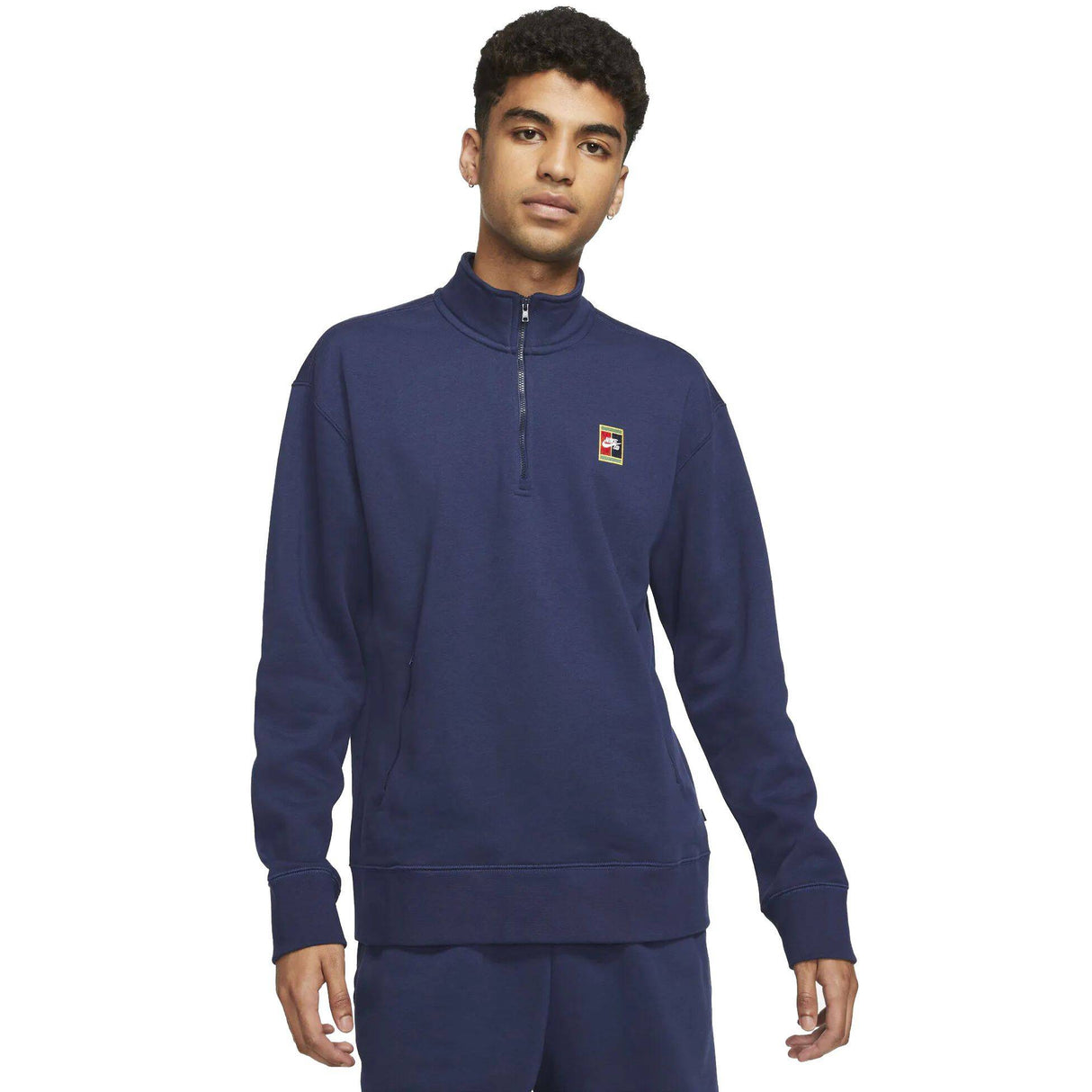 Nike SB GFX Graphic 1/2 Zip Up - Midnight Navy/Midnight Navy