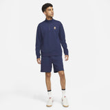 Nike SB GFX Graphic 1/2 Zip Up - Midnight Navy/Midnight Navy