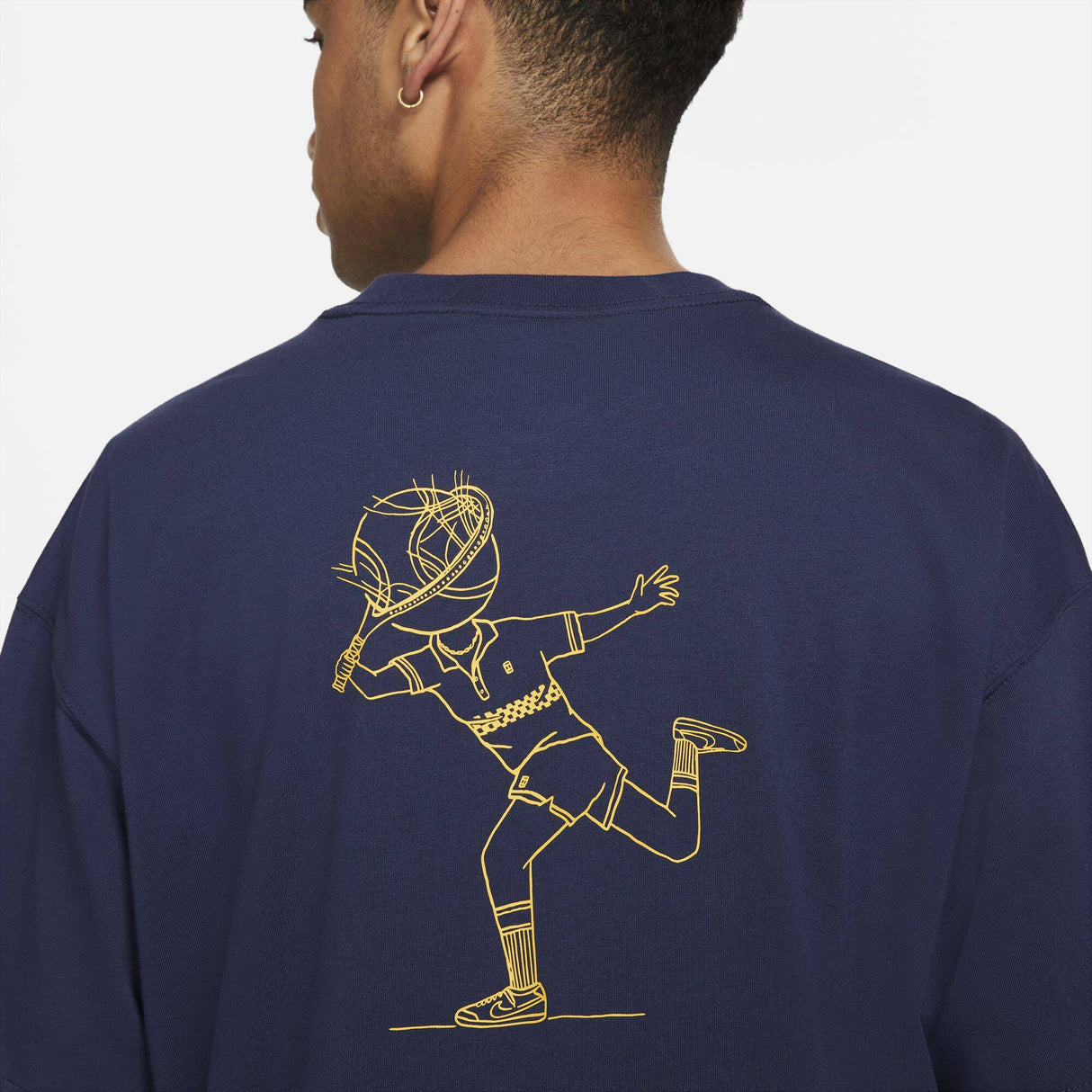 Nike SB Header T Shirt - Midnight Navy