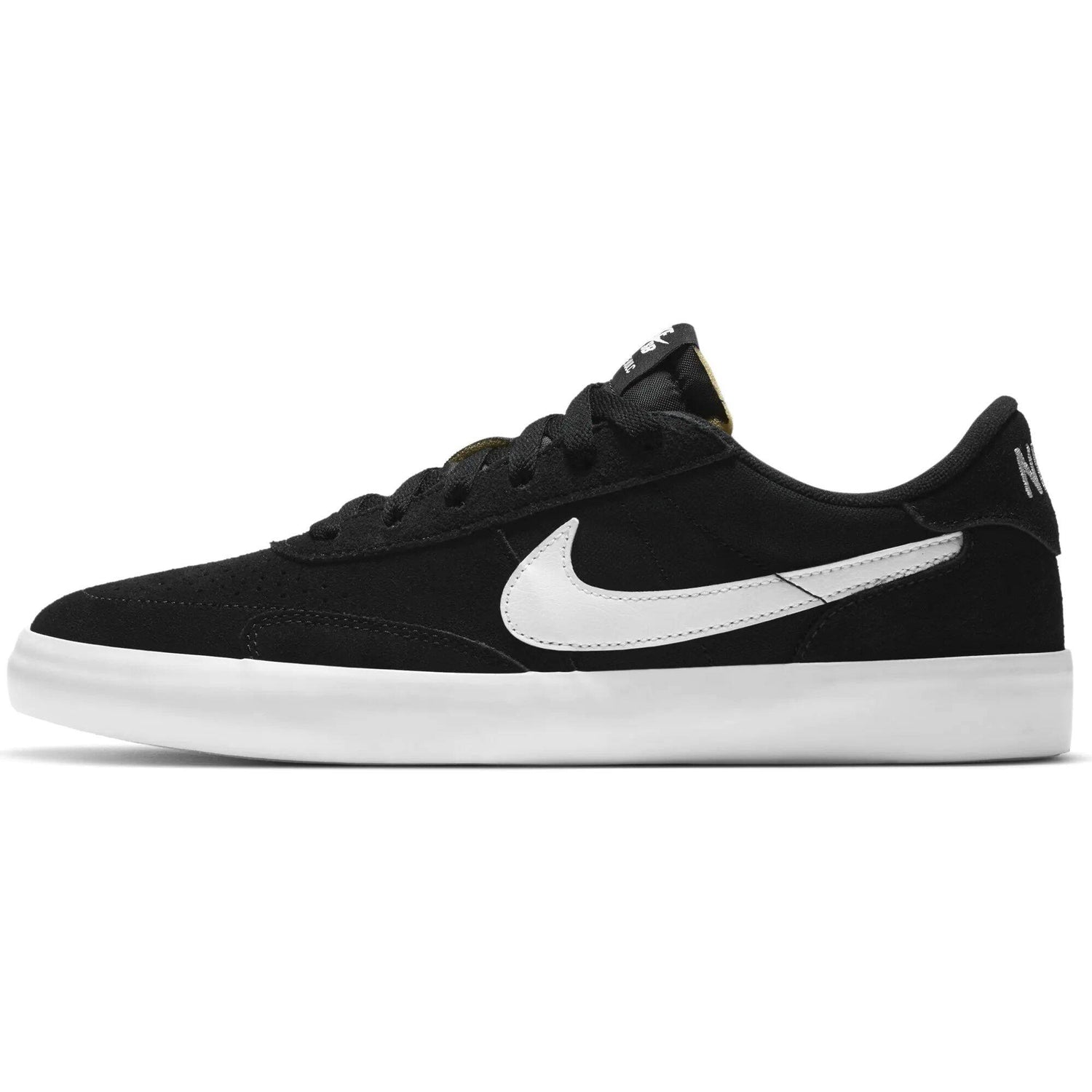 Nike SB Heritage Vulc Skate Shoes - Black/White-Black-White