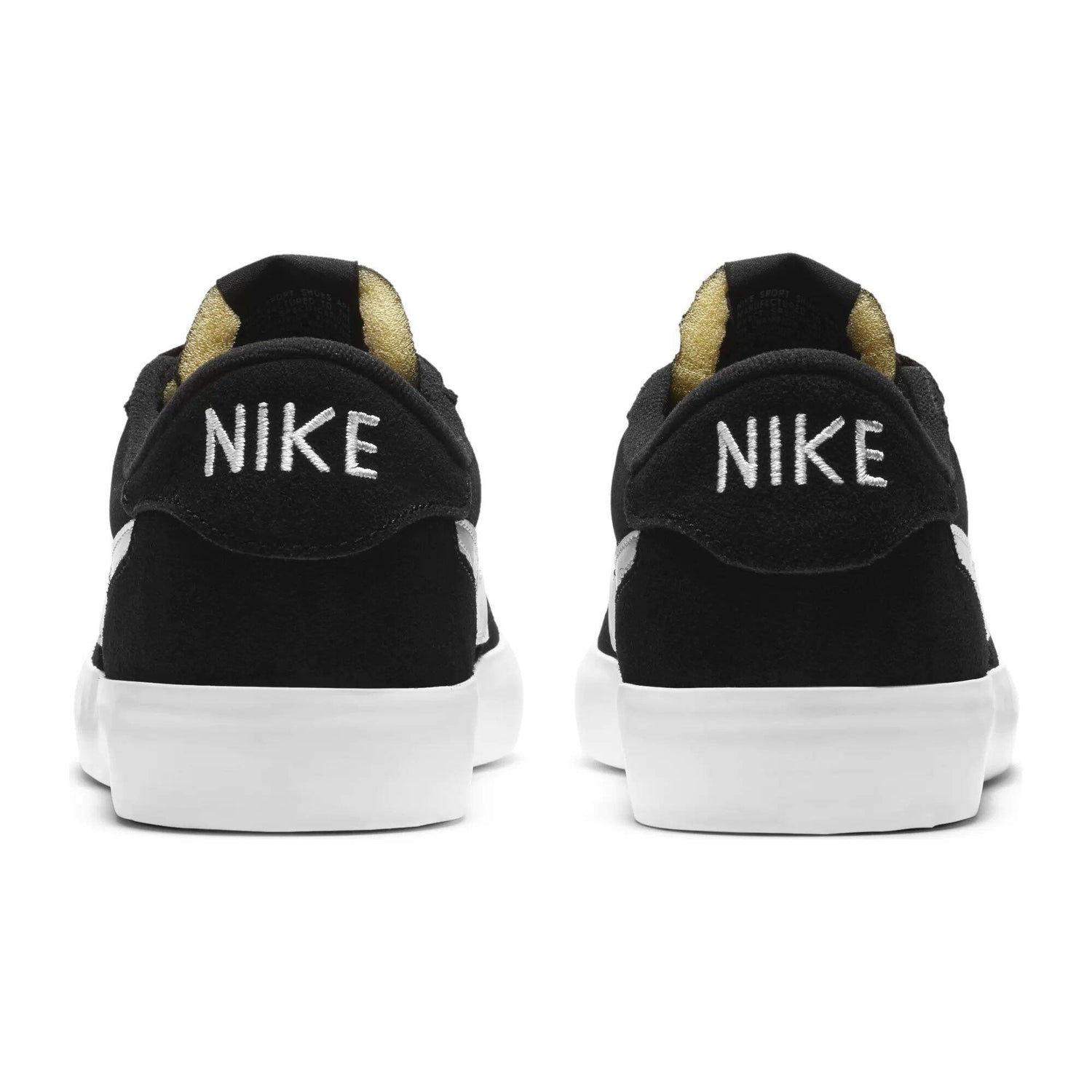 Nike SB Heritage Vulc Skate Shoes - Black/White-Black-White