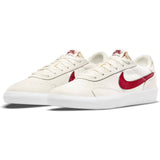 Nike SB Heritage Vulc Skate Shoes - Summit White/Gym Red-Summit White-White