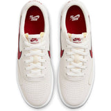 Nike SB Heritage Vulc Skate Shoes - Summit White/Gym Red-Summit White-White