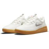 Nike SB Nyjah Free 2 Skate Shoes - Summit White/Black-Bright Crimson