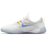 Nike SB Nyjah Free 2 Skate Shoes - Summit White/Coast-Pink Salt-Lilac