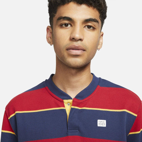 Nike SB Novelty Crew - Midnight Navy/Gym Red/Pollen