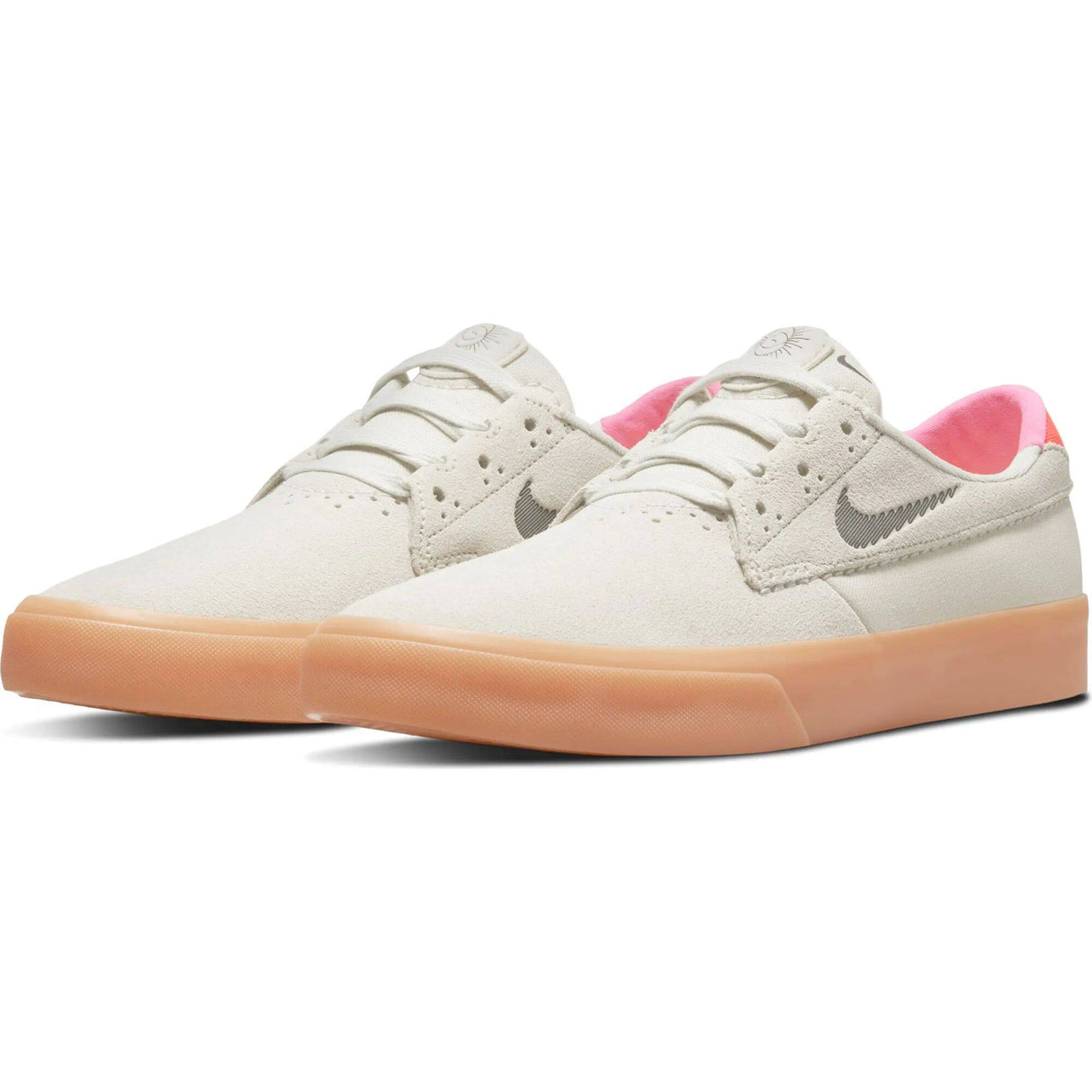 Nike SB Shane T Skate Shoes - Summit White/Black-Bright Crimson