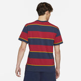 Nike SB Striped T Shirt - Midnight Navy