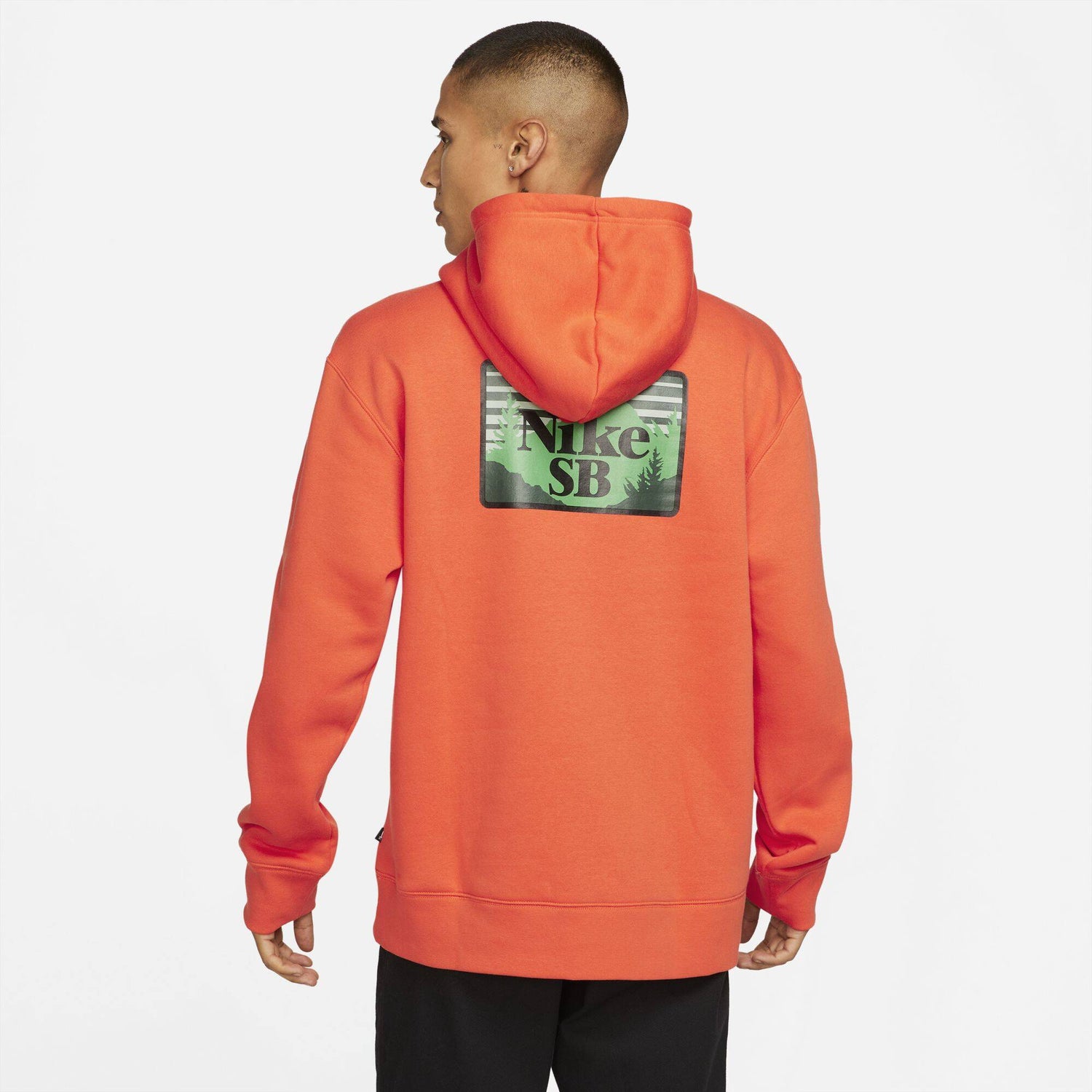 Nike SB One Off Hoodie - Rush Orange/Black