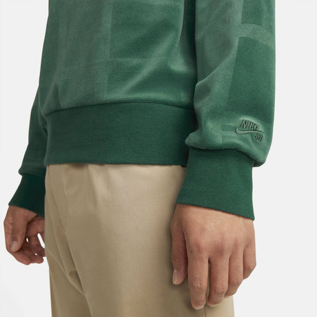 Nike SB Plaid Crew - Noble Green/Noble Green