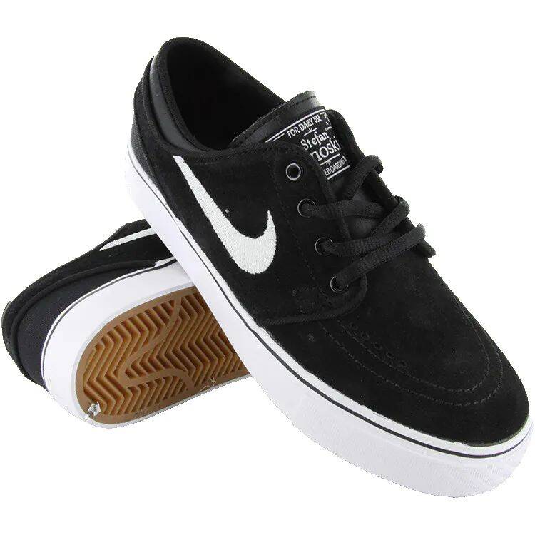 Nike SB Stefan Janoski Kids' Shoes - Black/White/Gum