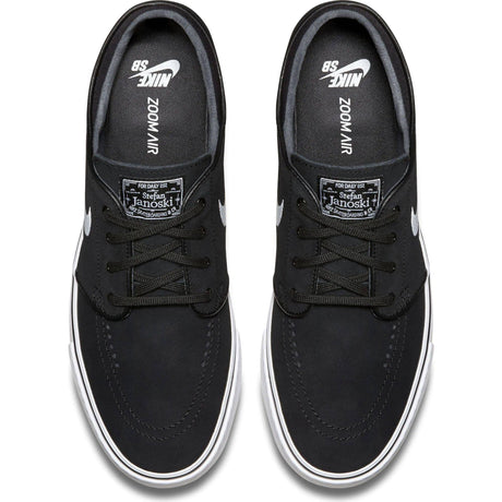 Nike SB Zoom Stefan Janoski Skate Shoes - Black/White