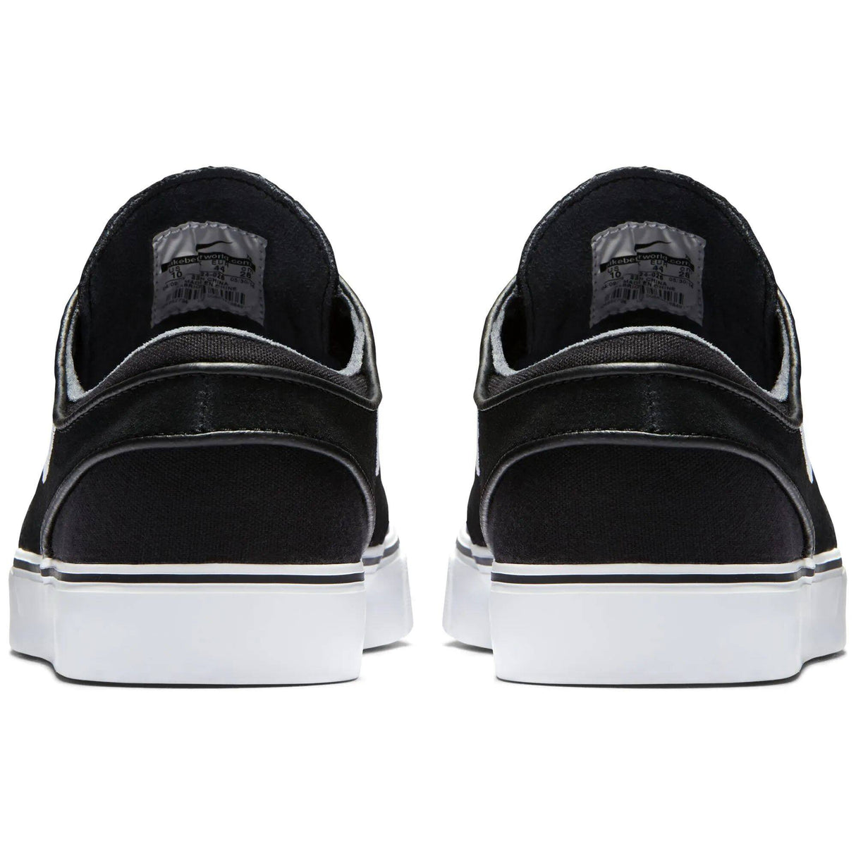 Nike SB Zoom Stefan Janoski Skate Shoes - Black/White
