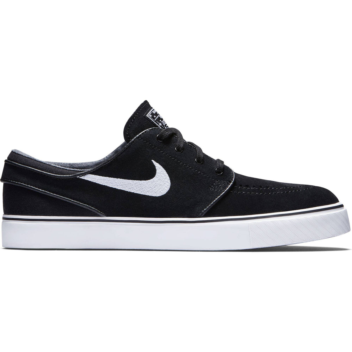 Nike SB Zoom Stefan Janoski Suede Shoes - Black/White - UK 9
