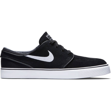 Nike SB Zoom Stefan Janoski Suede Shoes - Black/White - UK 9
