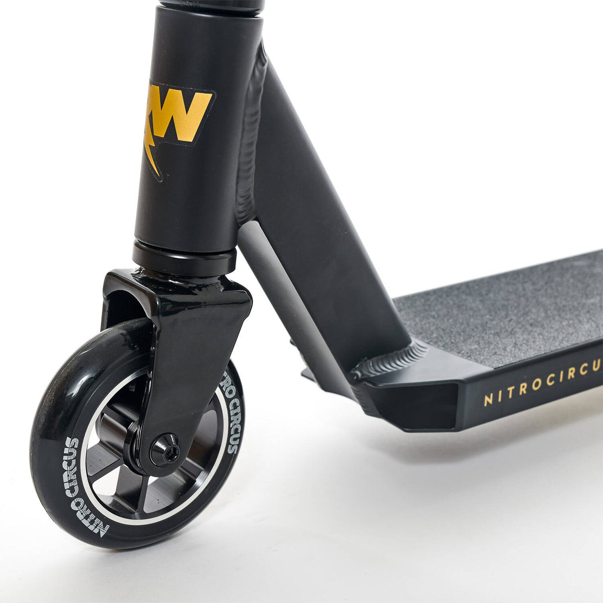 Nitro Circus RW Junior Replica Alloy Core Stunt Scooter - Satin Black/Gloss Black/Satin Black