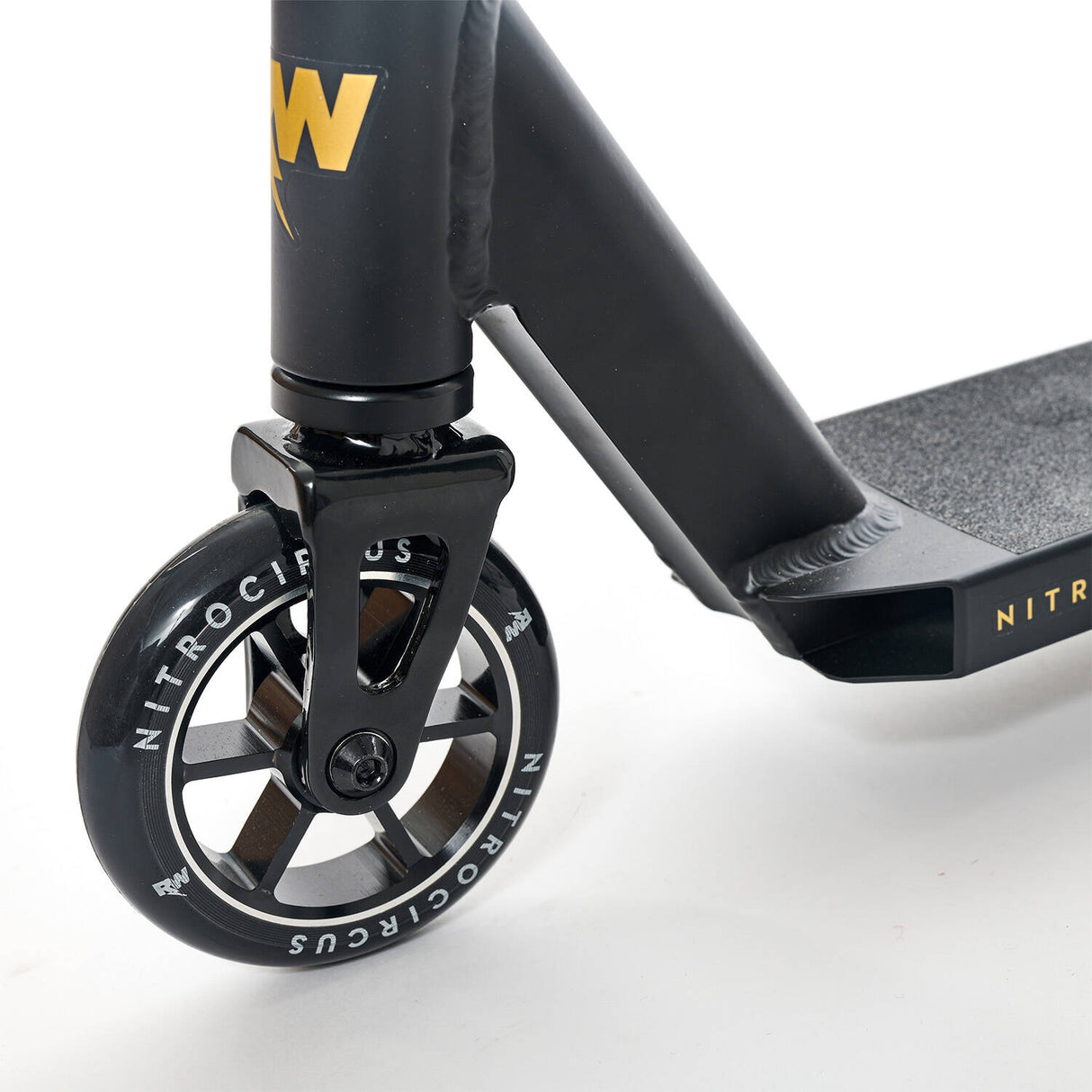 Nitro Circus RW Replica Alloy Core Stunt Scooter - Satin Black/Gloss Black/Satin Black