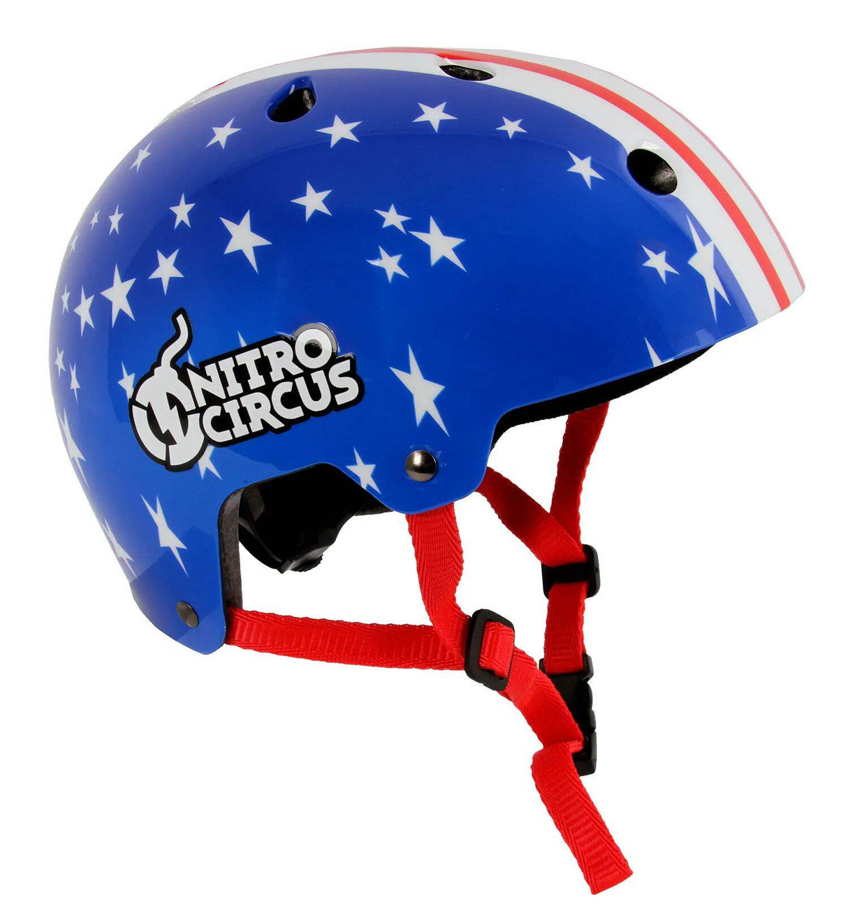 Nitro Circus H11 - Stars & Stripes Helmet - Blue/White/Red