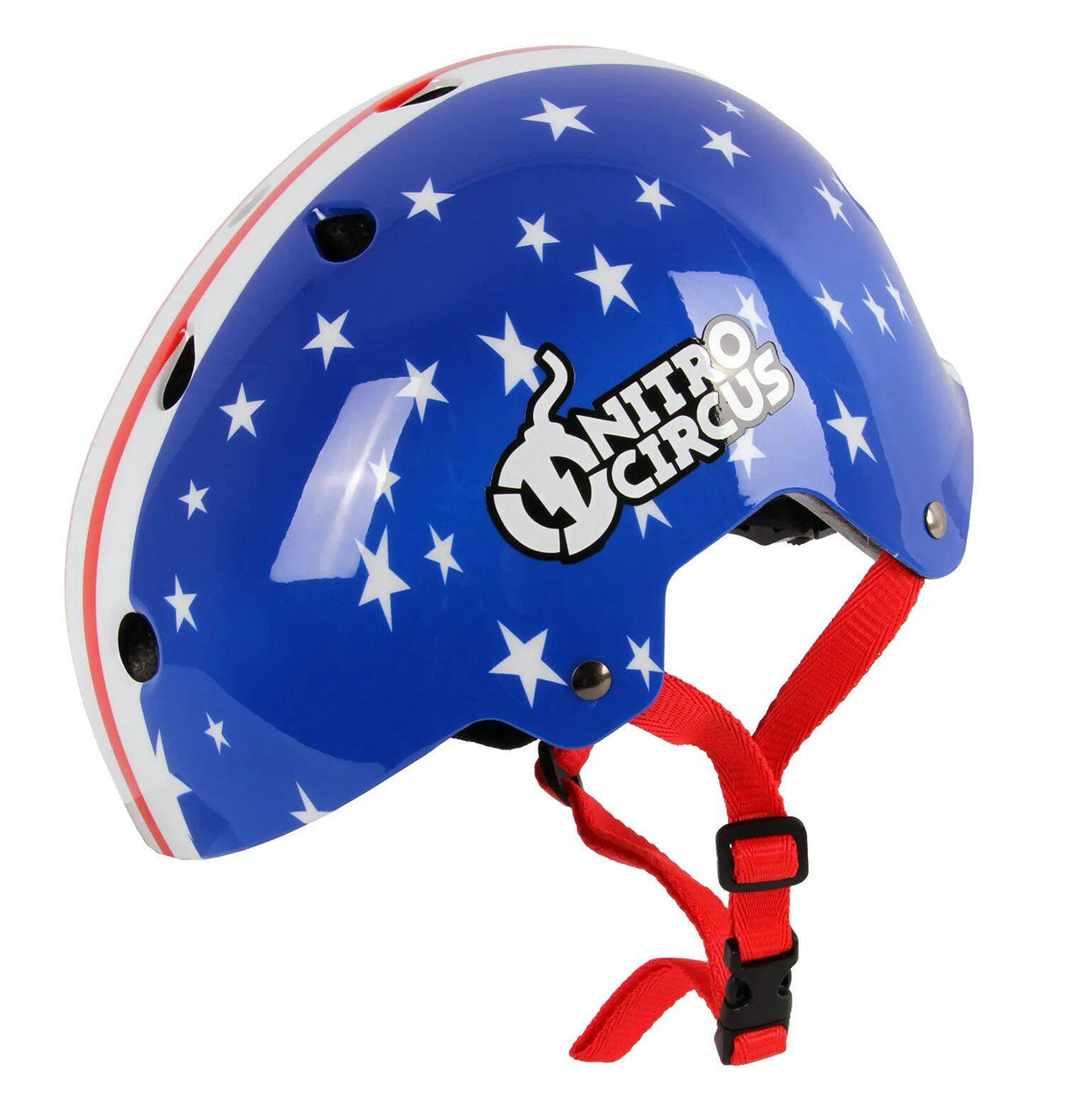 Nitro Circus H11 - Stars & Stripes Helmet - Blue/White/Red