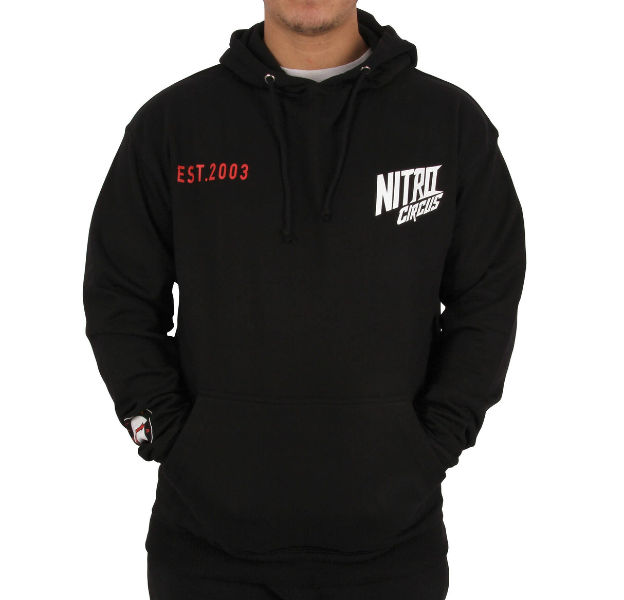 Nitro Circus On Tour Hoodie - Black Large