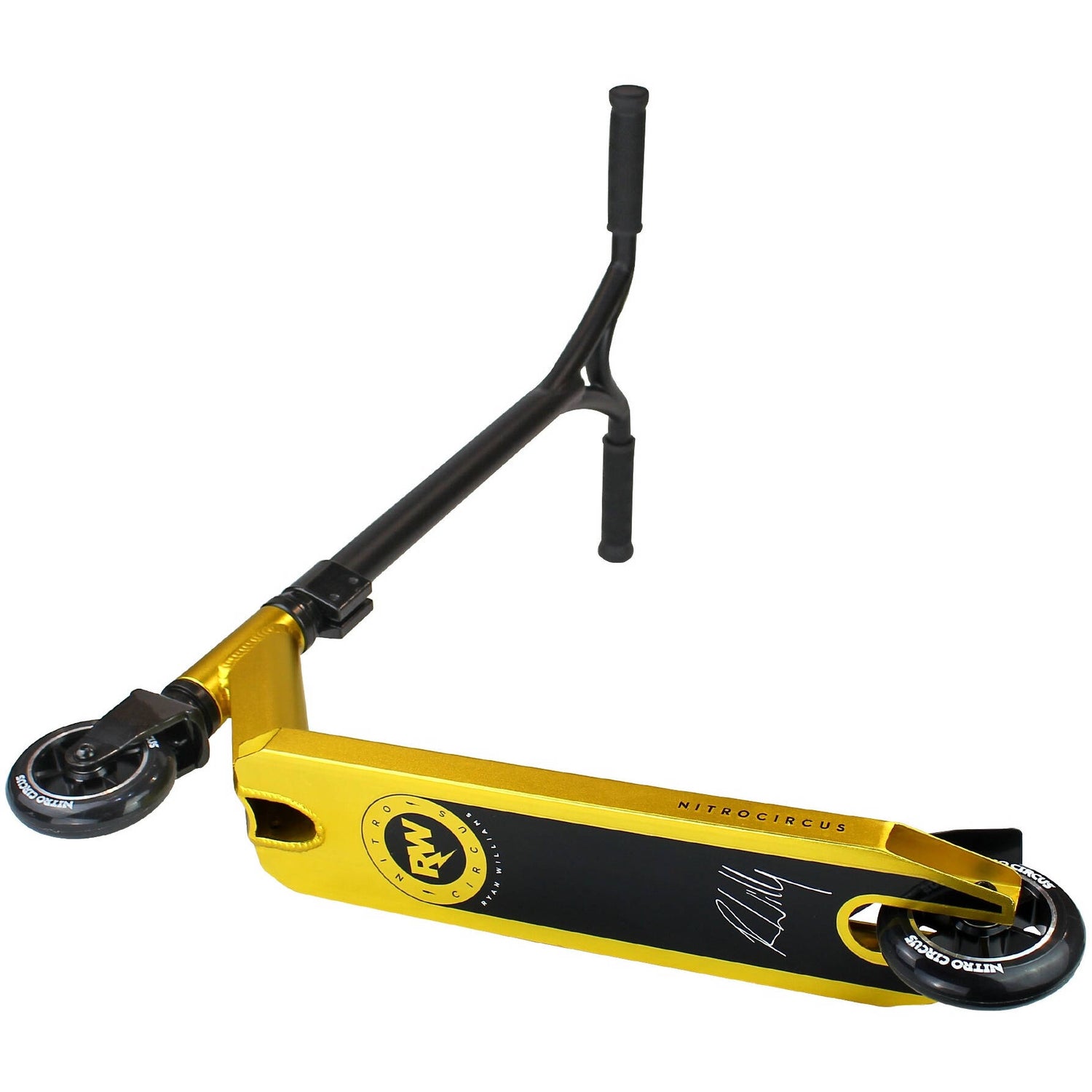 Nitro Circus RW Signature REPLICA Junior Stunt Scooter - Ano Gold/Gloss Black/Satin Black
