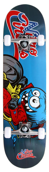 Nitro Circus Comic Stunt Complete Skateboard - 8''