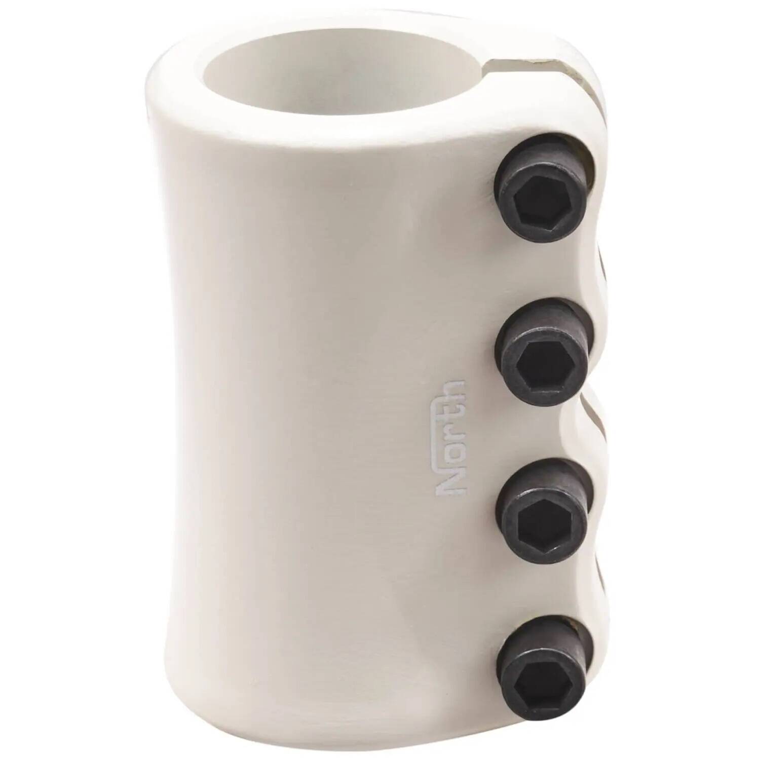 North Profile SCS Scooter Clamp - Matte Cream