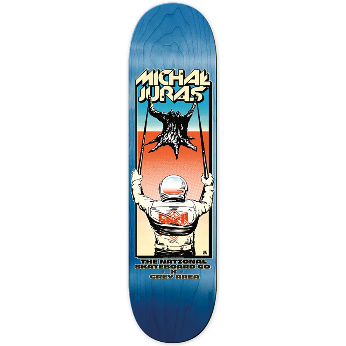 The National Skate Co Slingshot Skateboard Deck - Juraś 8"