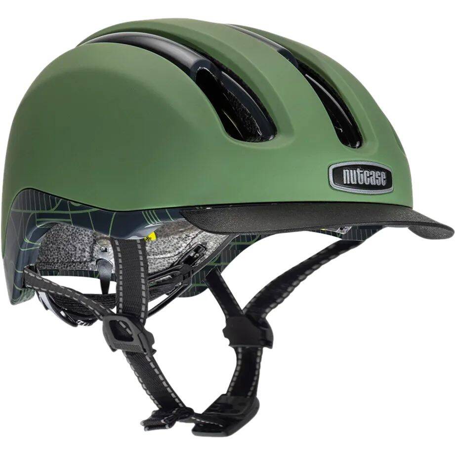 Nutcase Vio Adventure MIPS Helmet - Bahous Green
