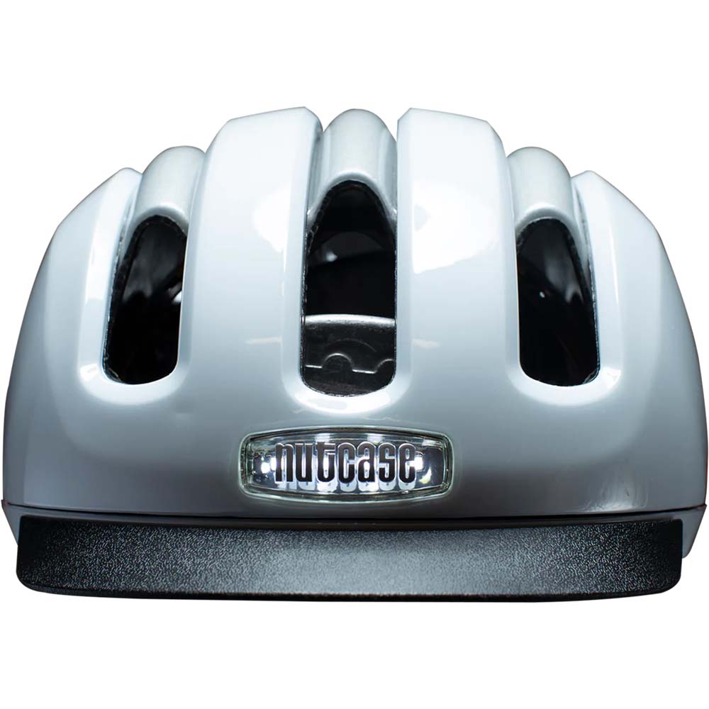 Nutcase Vio MIPS LED Helmet - Blanco Gloss
