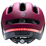 Nutcase Vio MIPS LED Helmet - Cabernet Matte