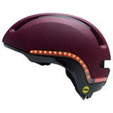 Nutcase Vio MIPS LED Helmet - Cabernet Matte