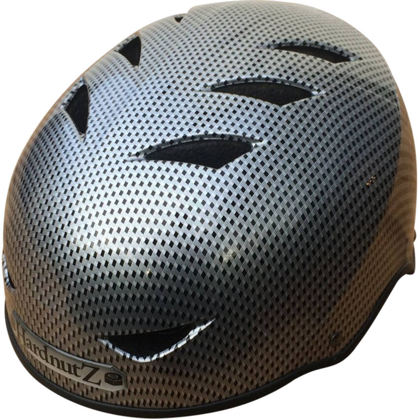 HardnutZ Carbon Fibre Helmet - Black - Medium (54-58cm)