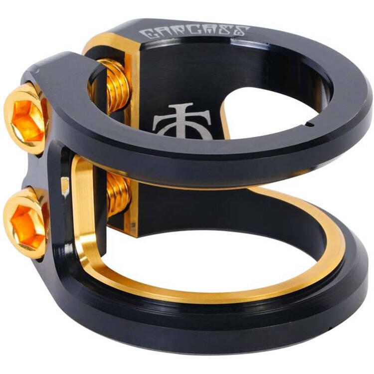 Oath Carcass 2 Bolt Clamp - Black/Orange