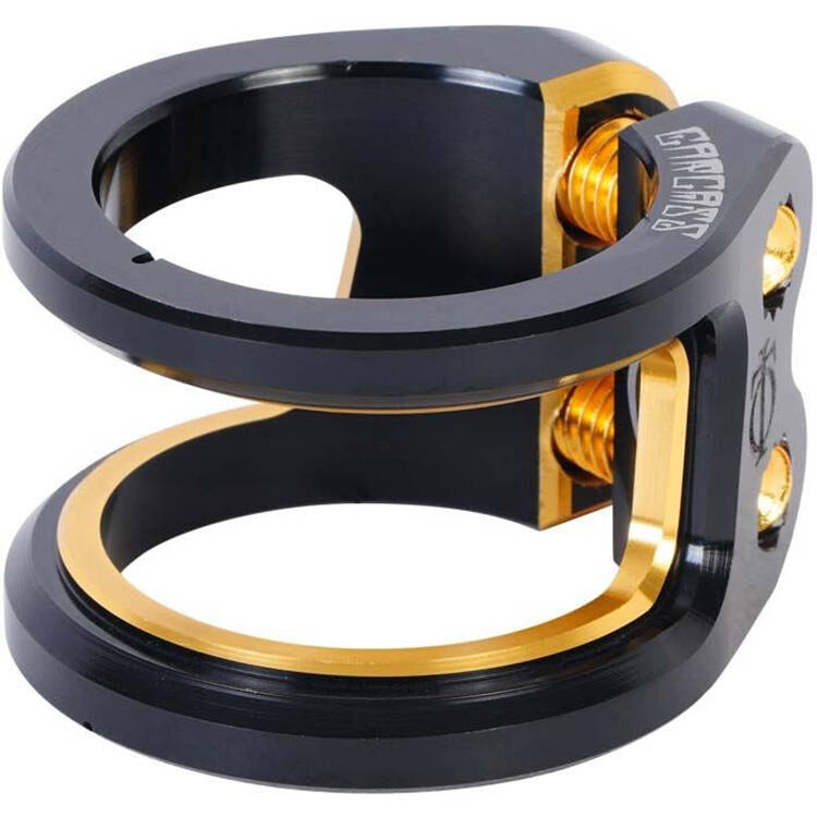 Oath Carcass 2 Bolt Clamp - Black/Orange