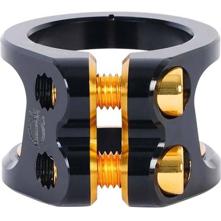 Oath Carcass 2 Bolt Clamp - Black/Orange
