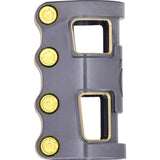 Oath Carcass SCS 4 Bolt Clamp - Gold/Titanium