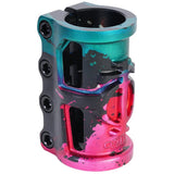 Oath Cage V2 SCS Scooter Collar Clamp - Green/Pink Black