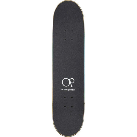 Ocean Pacific Sunset Complete Skateboard - White/Yellow 7.75"