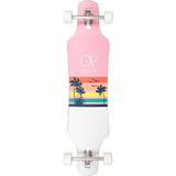 Ocean Pacific Sunset Drop Through Complete Longboard - Pink 39"