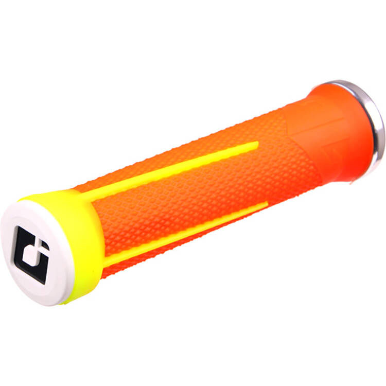 ODI MTB Lock On Grips 135mm - Orange/Yellow